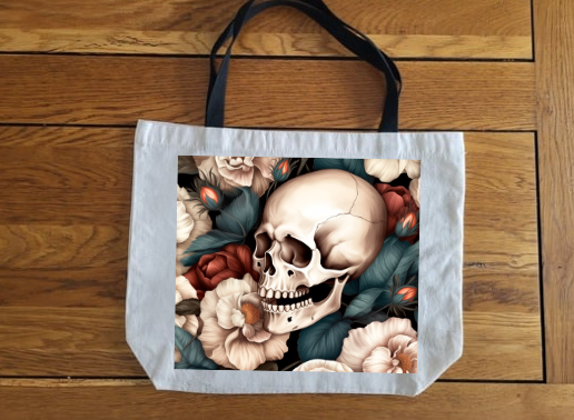 TOTE BAG "skull"