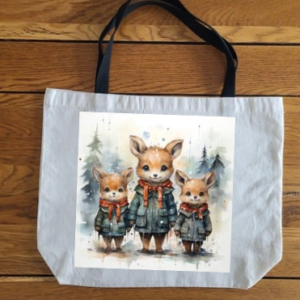 TOTE BAG "renard"