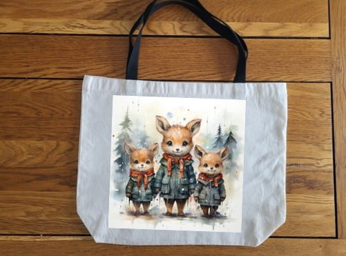 TOTE BAG "renard"